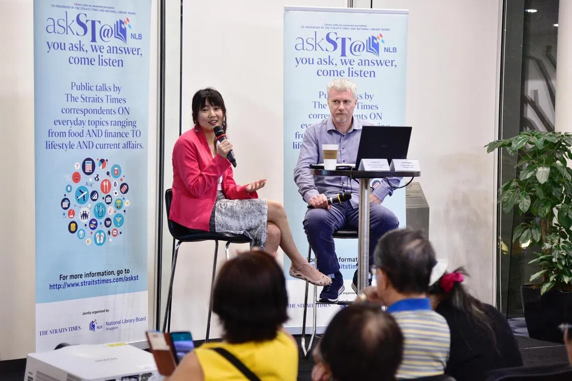 The Straits Times and the National Library Board are collaborating on another series of talks, similar to the askST@NLB series held from 2016 to 2022.