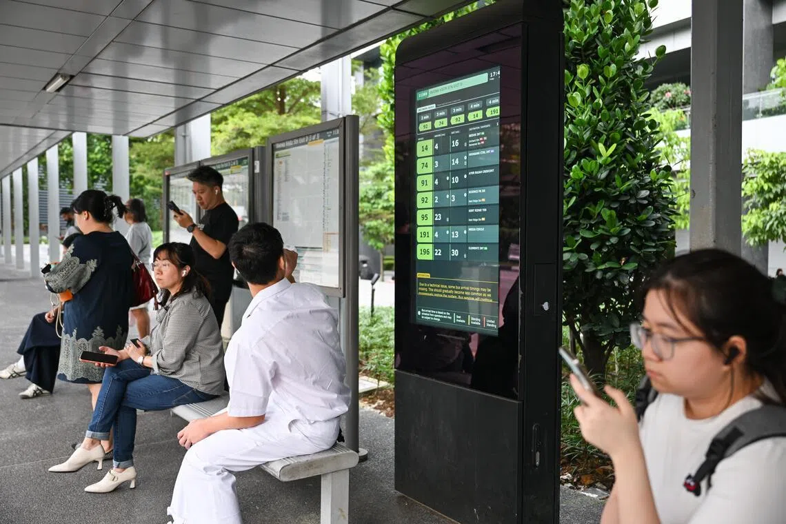 85% of bus arrival time system to be restored by Jan 28; full recovery by early next week