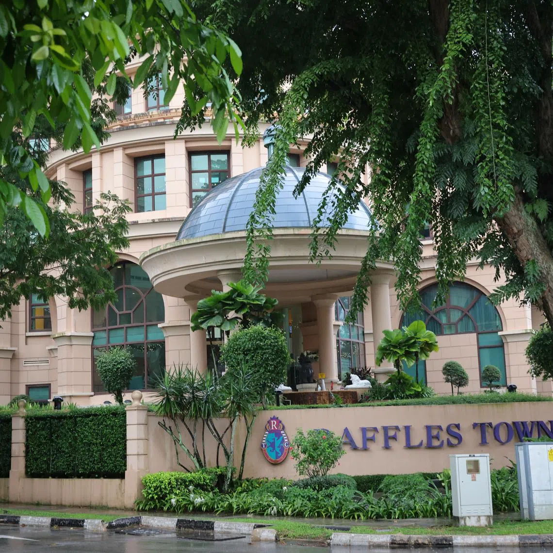 Raffles Town Club will have to vacate its premises for residential development when its lease ends in October 2026.