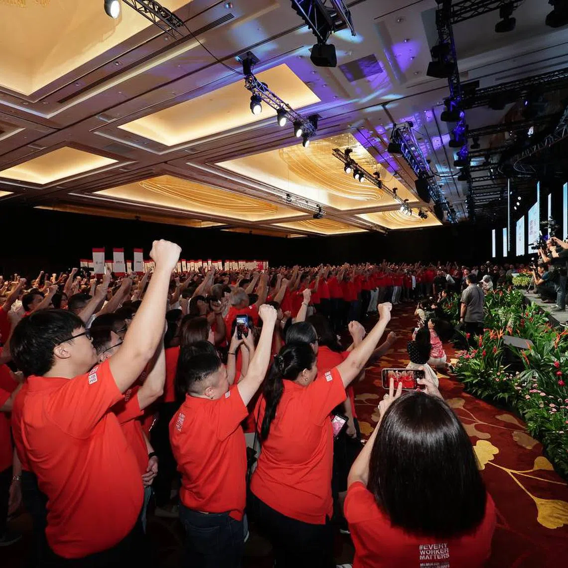 Unions will only play an even more crucial role in the future, as Singapore deals with geopolitical and economic uncertainty, PM Lee said.