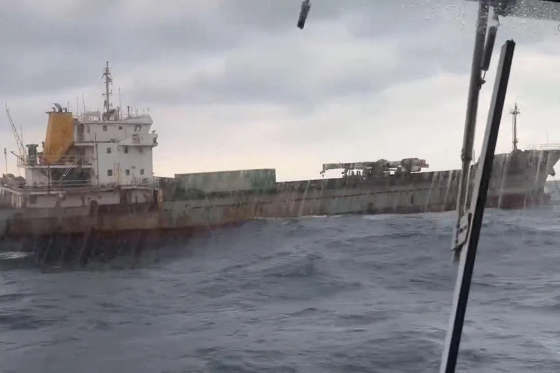 The Cameroon-flagged Shunxing39 was intercepted by Taiwan’s coast guard on Jan 3.