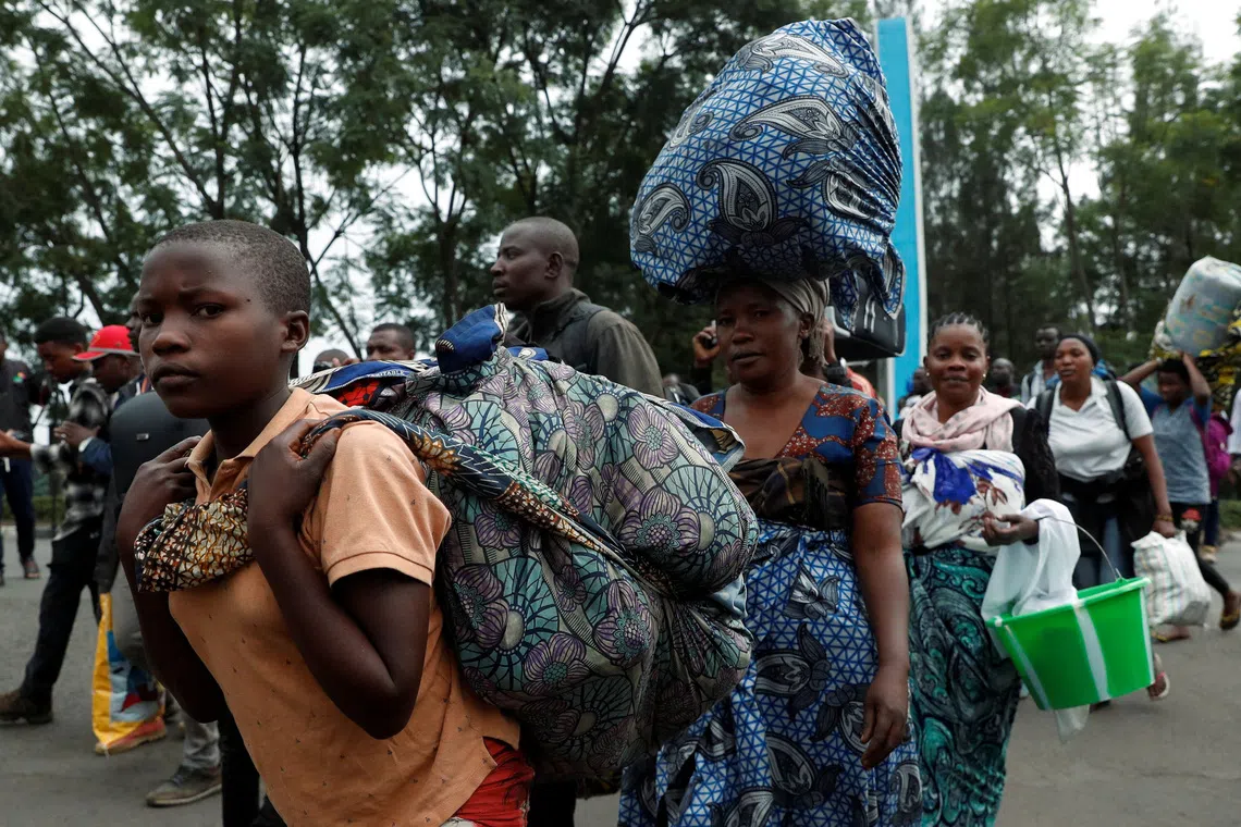 Some 200,000 flee new push by Rwanda-backed rebels in Congo despite Trump deal