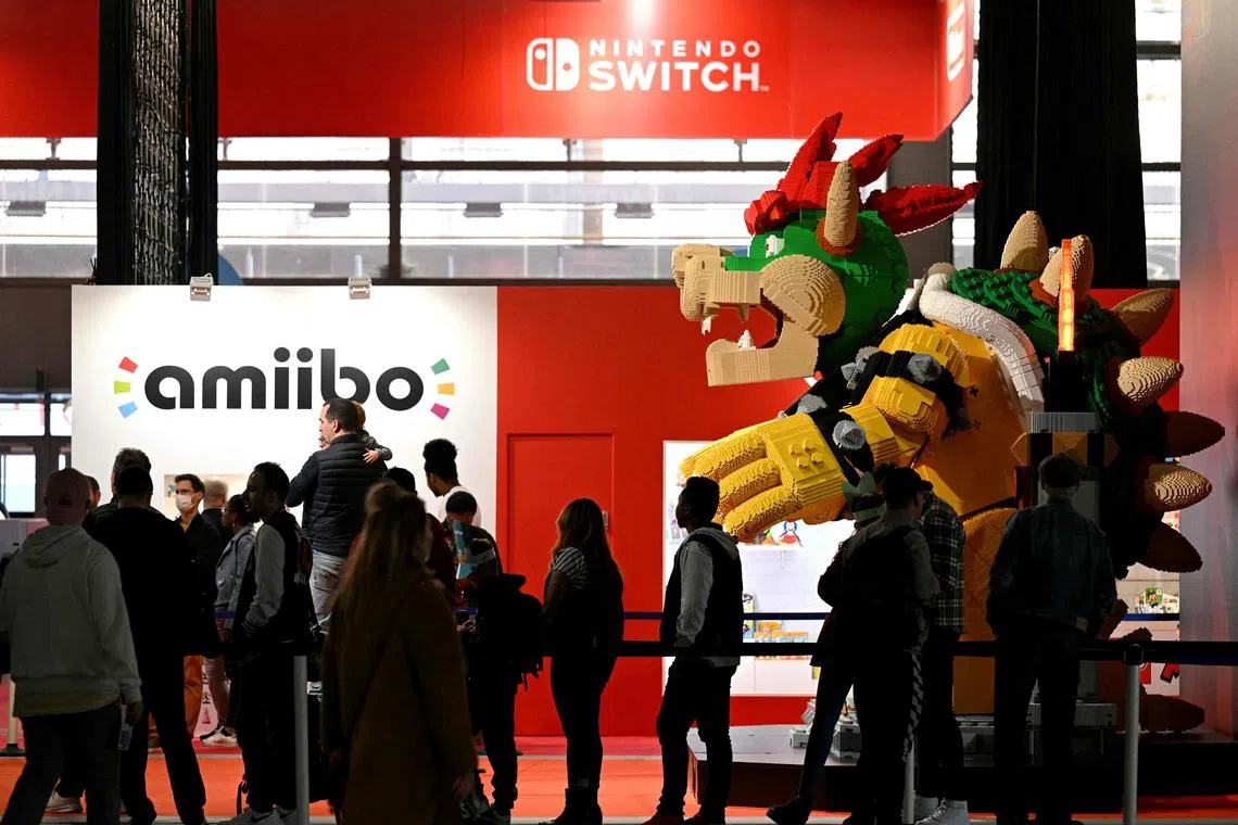Nintendo said it sold fewer Switch consoles in the quarter than the year-ago period in part because of a prolonged chips shortage.