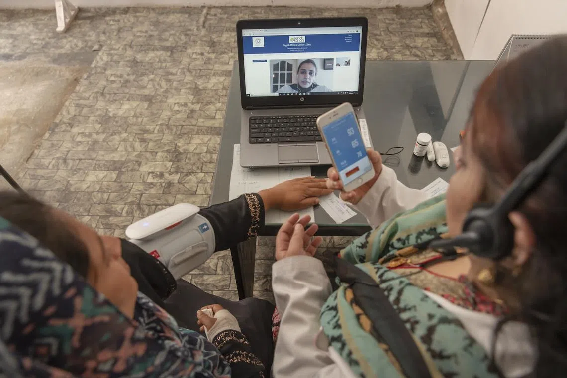 Sehat Kahani app in Pakistan