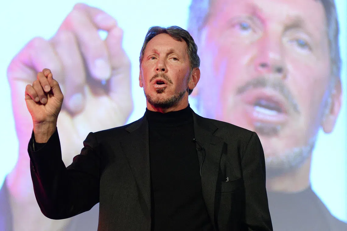 Oracle co-founder Larry Ellison has been omnipresent, playing a role in just about every major business story of the year.