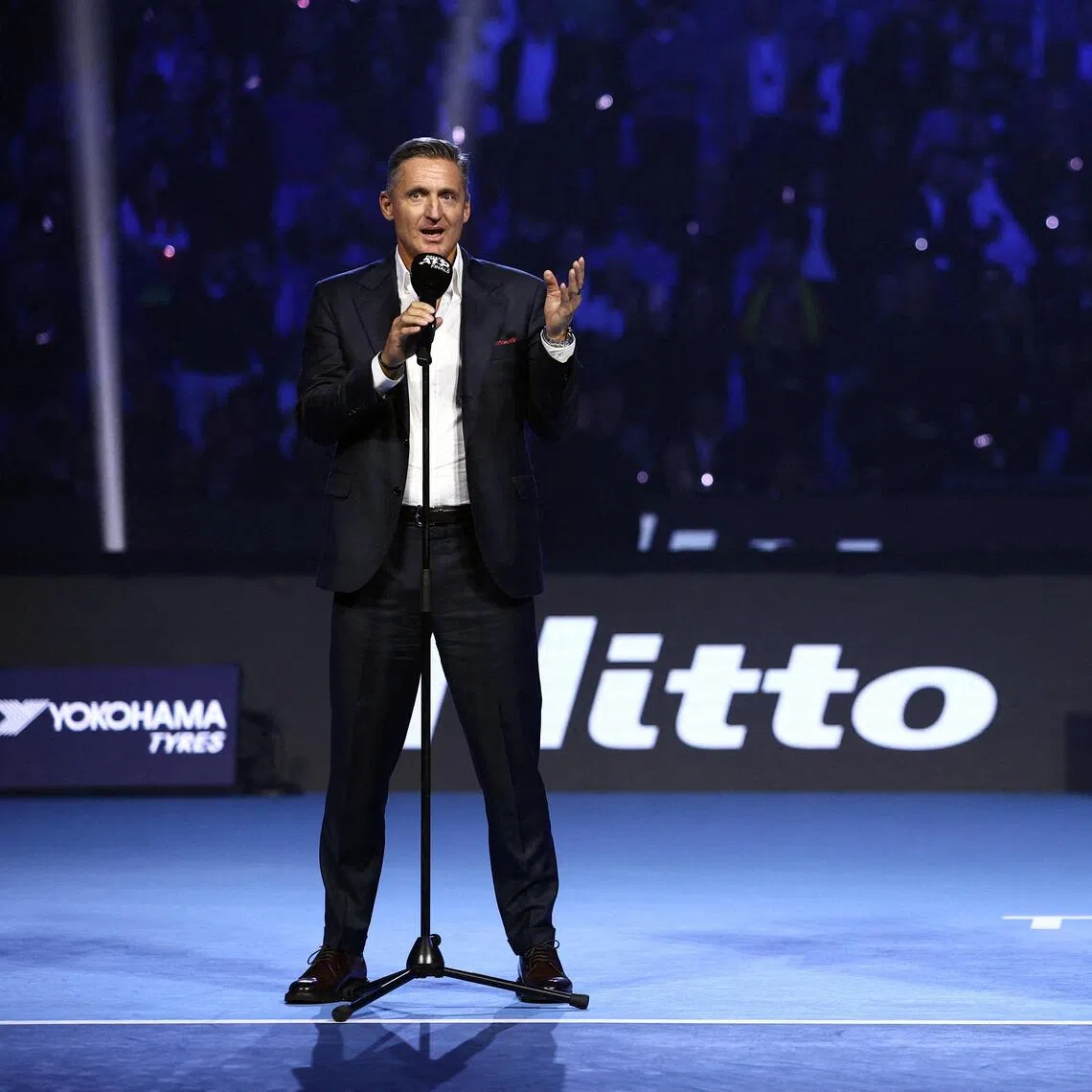 ATP chairman Andrea Gaudenzi said that for tennis to stay strong, the sport has to keep evolving.