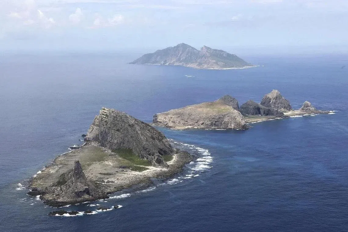The confrontation happened around the Senkaku/Diaoyu islands that has long been a sticking point between China and Japan.