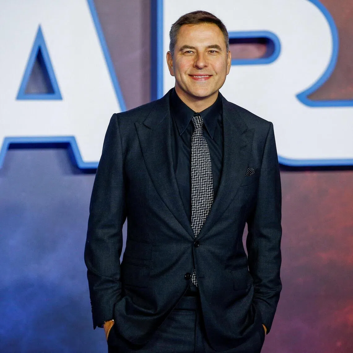 David Walliams at a movie premiere in London in December 2019. 