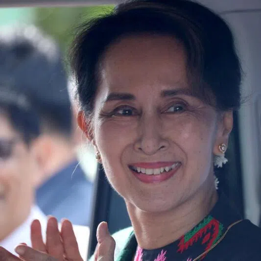 Myanmar's detained former leader Aung San Suu Kyi was placed under house arrest in April, but her whereabouts remain unclear.