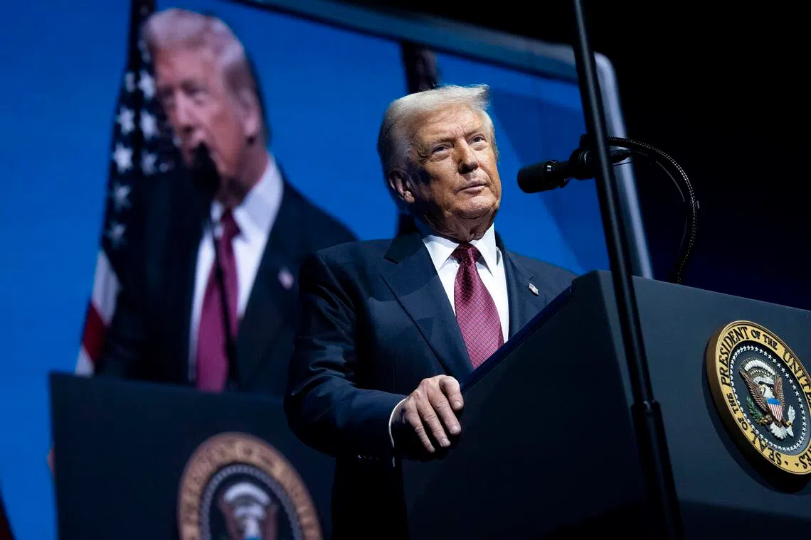The BBC show Panorama reportedly spliced together sections of US President Donald Trump’s speech on Jan 6, 2021.
