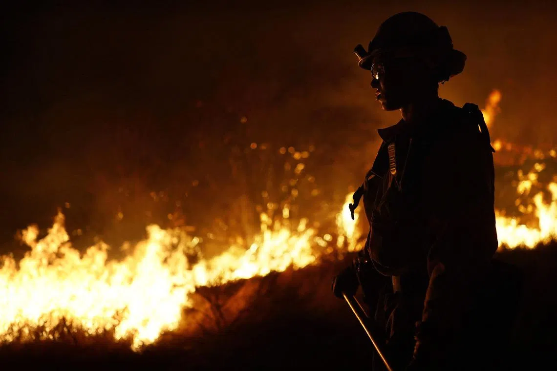 Mr Trump falsely accused the Federal Emergency Management Agency (Fema) of turning its back on victims.