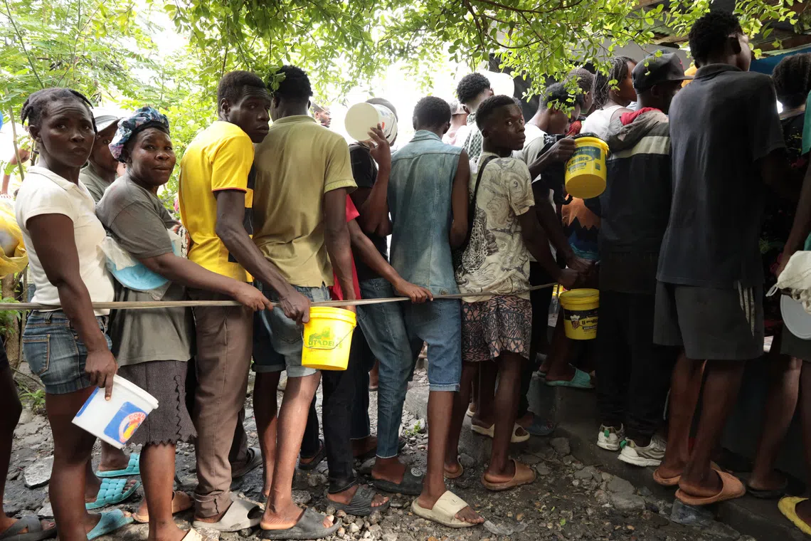 Nearly 1.5 million displaced in Haiti as violence spreads, UN says