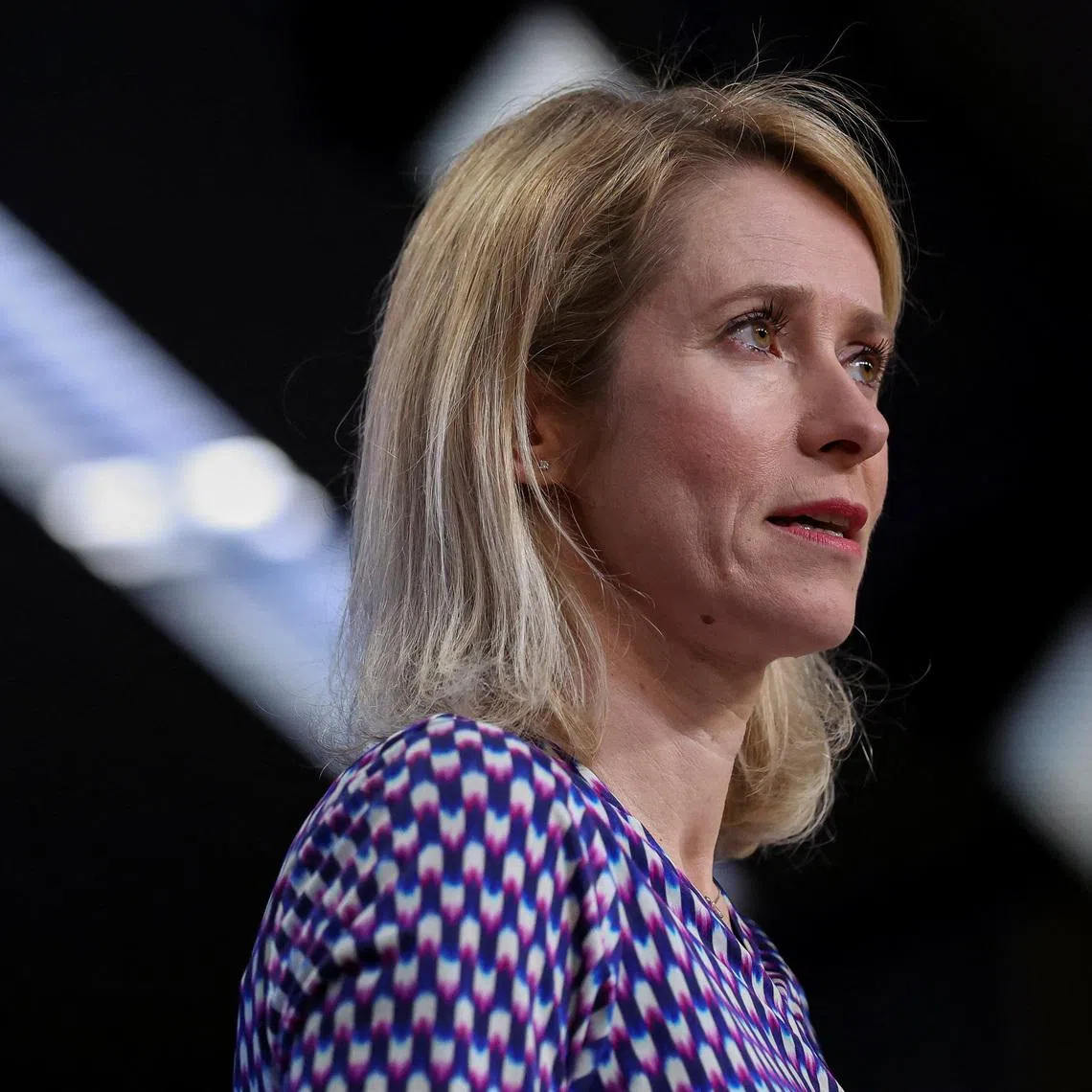 EU High Representative for Foreign Affairs and Security Policy, Kaja Kallas speaks during a closing press conference at a European Union Energy and Foreign Affairs ministers meeting in Brussels, Belgium, March 16, 2026. REUTERS/Omar Havana