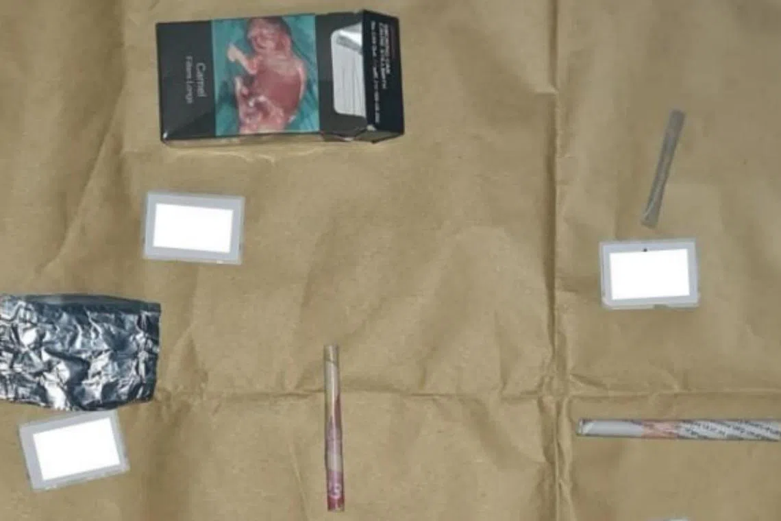 During the islandwide operation, an assortment of drugs such as heroin and ketamine were seized.