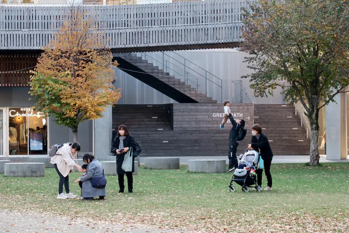 The number of births in Japan dropped to a new low in 2023, with more than twice as many deaths as new babies.