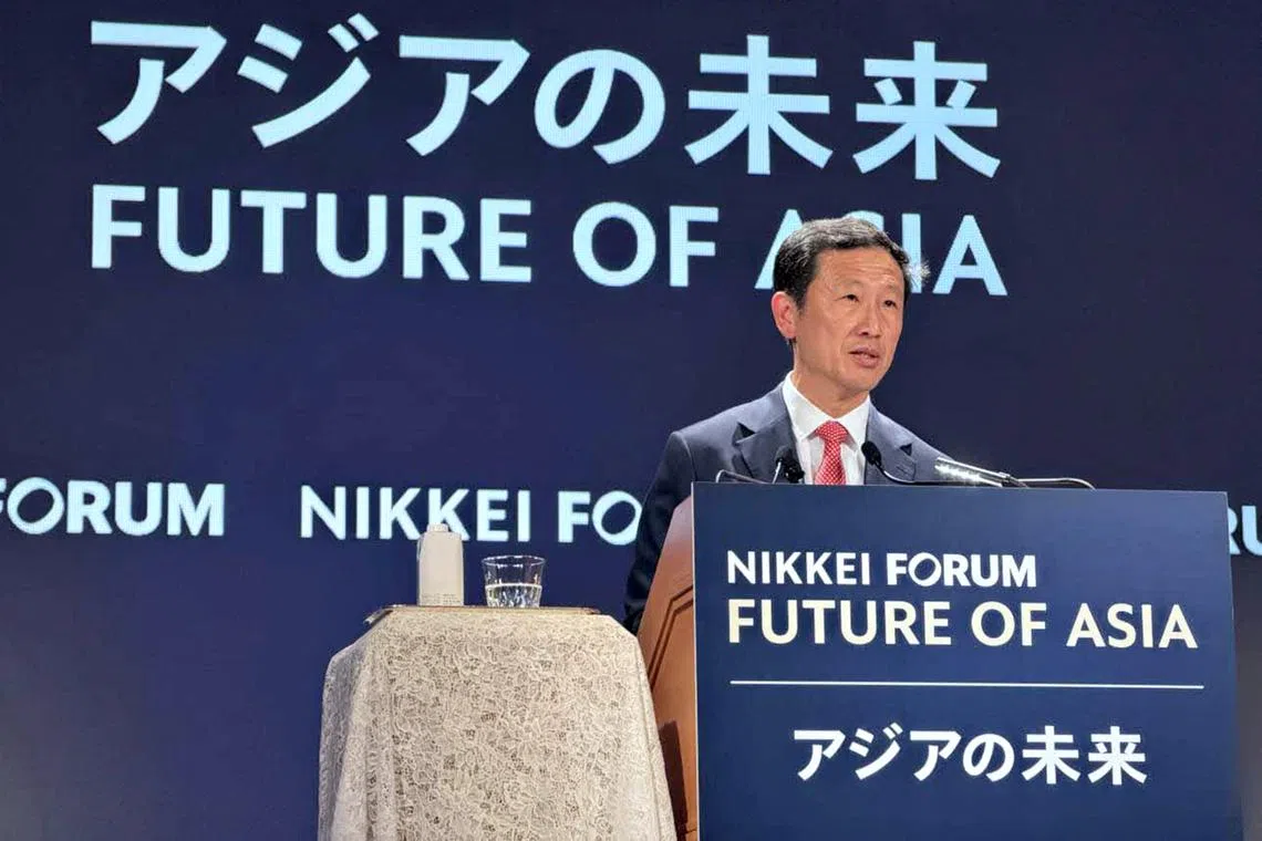 Health Minister Ong Ye Kung dismissed the idea that globalisation was in retreat.