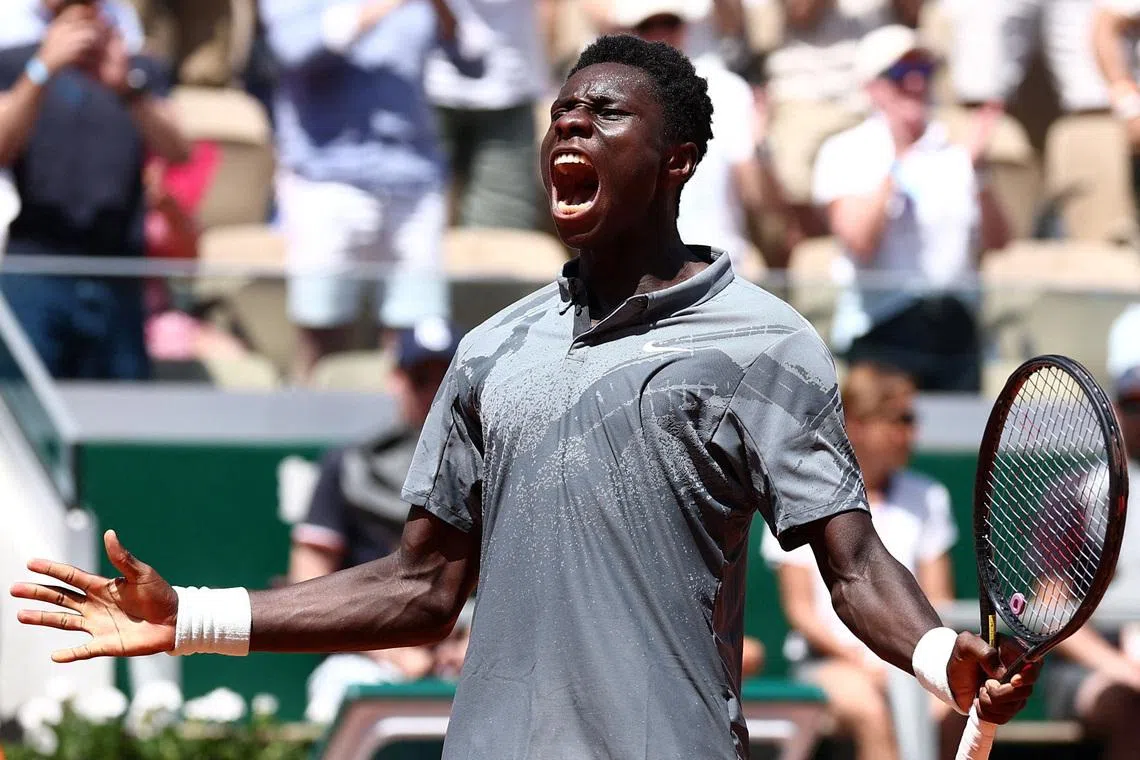 French teen Kouame reaches French Open third round in five-set thriller