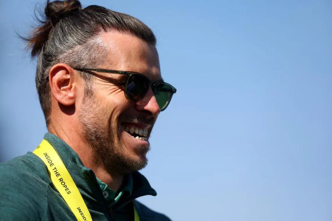 Golf - European Tour - BMW PGA Championship - Wentworth, Virginia Water, Britain - September 14, 2023  Former footballer Gareth Bale is seen during the first round Action Images via Reuters/Paul Childs/file photo