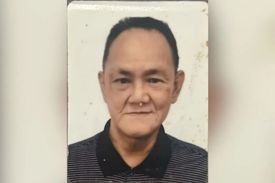 Police appeal for information on missing 70-year-old man last seen in Jurong West