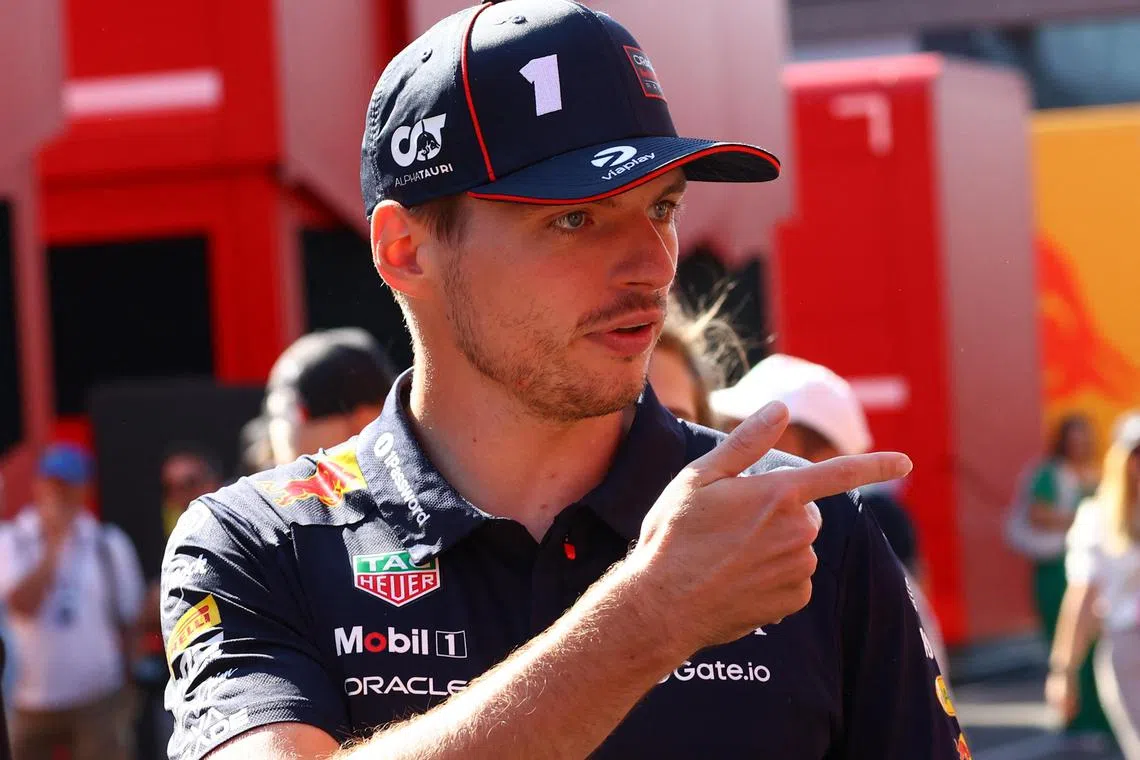 Red Bull's Max Verstappen arriving at the Hungaroring circuit ahead of this weekend’s Hungarian Grand Prix.