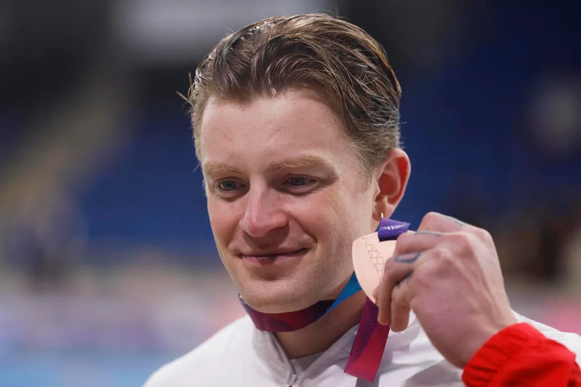 Adam Ramsay-Peaty said he will adjust his course moving foward.