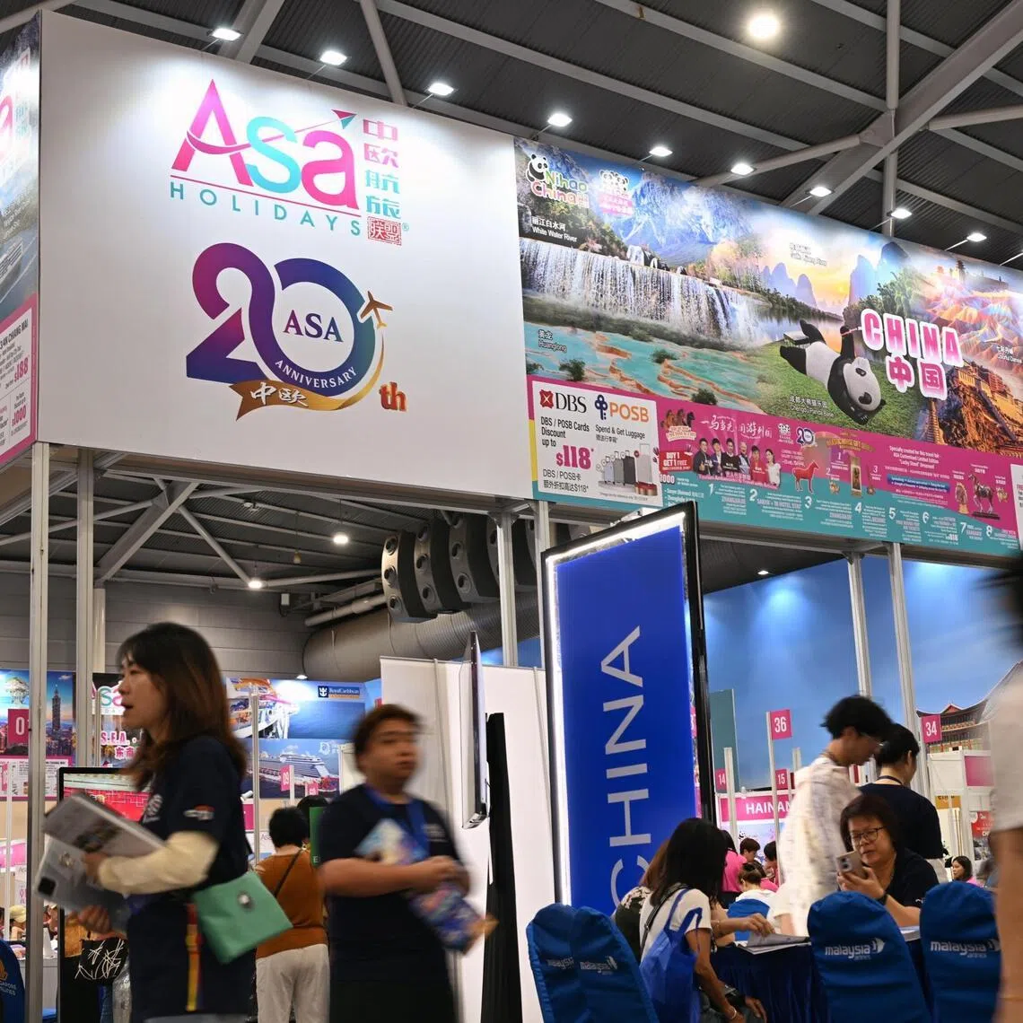 Tour agency ASA Holidays sees a rising demand for tours to Chinese destinations. The company is one of 74 exhibitors at the Natas Travel Fair held from March 27 to 29.