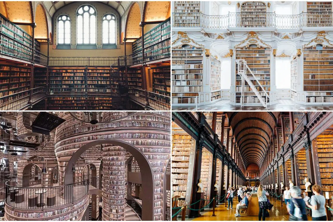 A beautifully-designed library is a physical manifestation of that magic of books. 