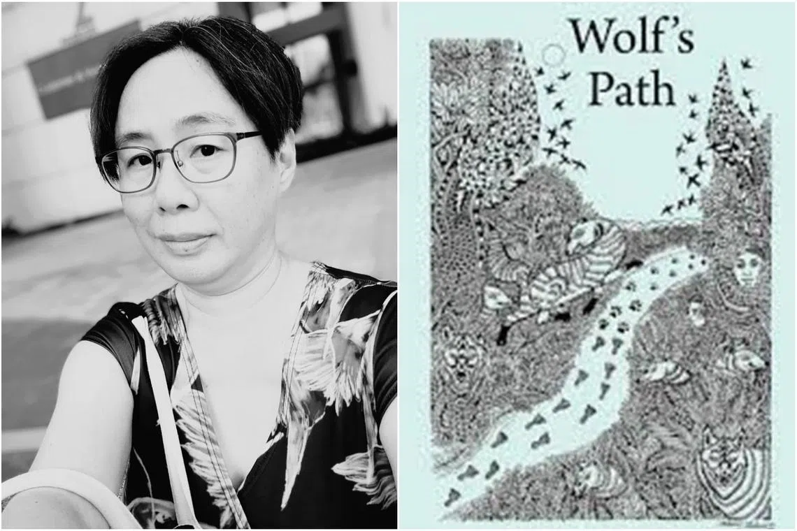 Wolf’s Path is titled after Joyce Chng’s own fascination with wolves and how the animal learns about, and expands, its territory through sniffing and exploring.