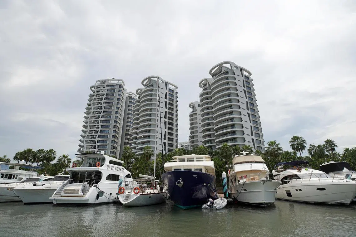 Cape Royale on Sentosa island.