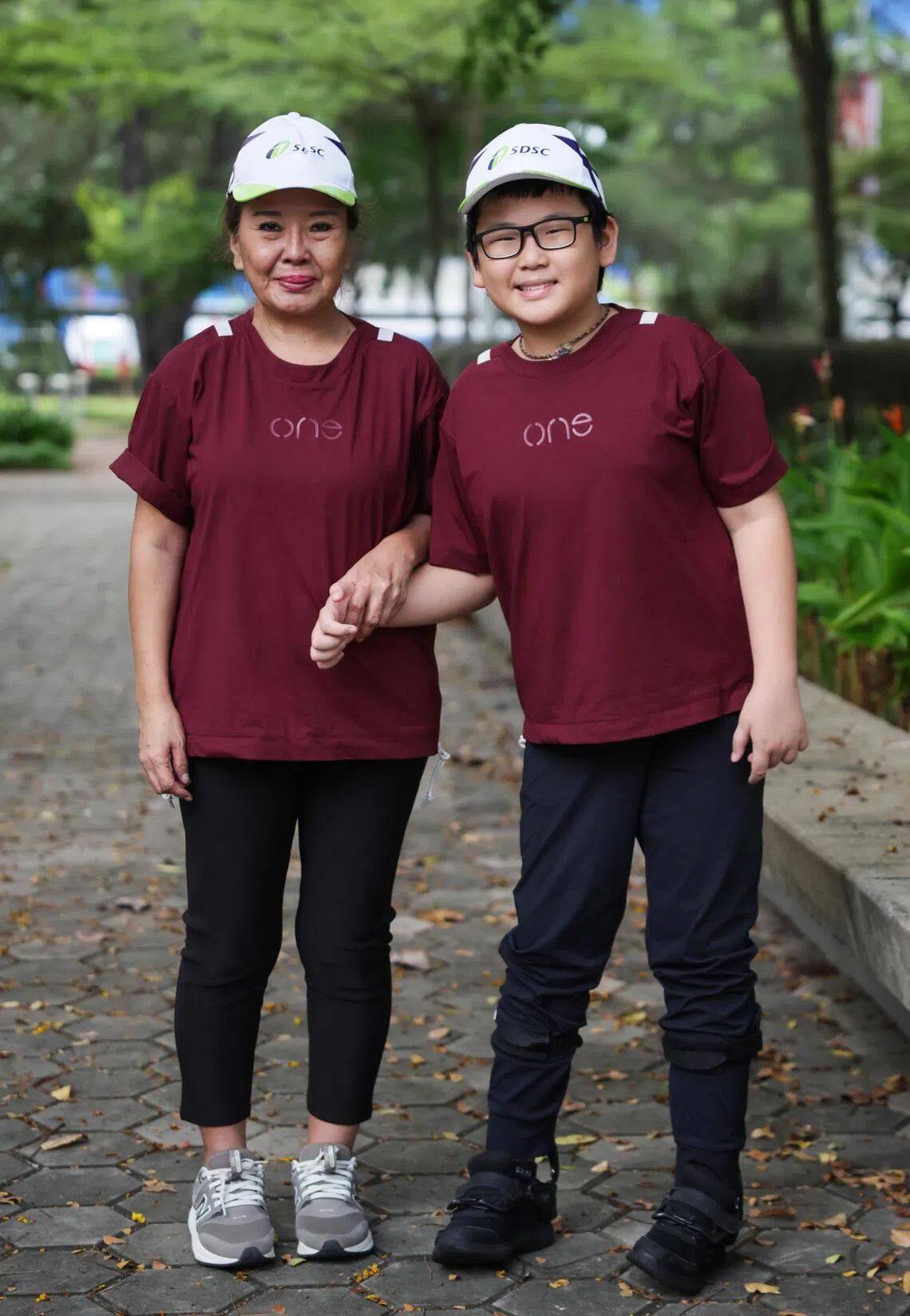 Keith will be participating in the march with his grandmother Tan Kim Choo, who will push his wheelchair during the parade.