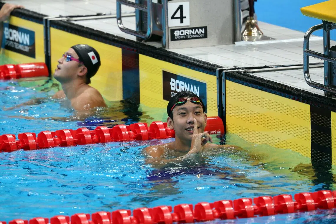 Fuelled by his challengers’ comments, China’s Zhang Zhanshuo wins the Asian Games men’s 1,500m freestyle gold.