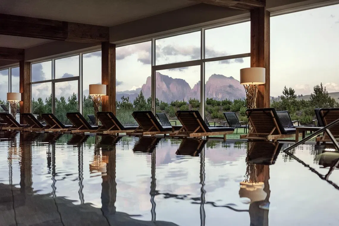 mtexpand - Like at all COMO properties, wellness is a focus at Como Alpina Dolomites_Pls credit Como Hotels & Resorts

Credit: Como Hotels and Resorts