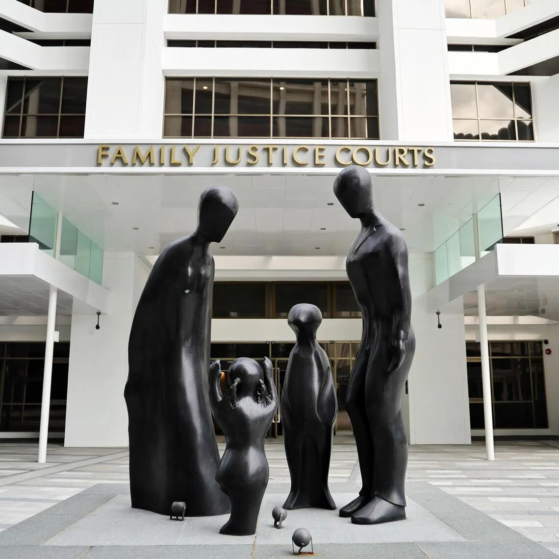 Facade of Family Justice Courts(FJC), taken on Feb 6, 2026. PHOTO: KELVIN CHNG.