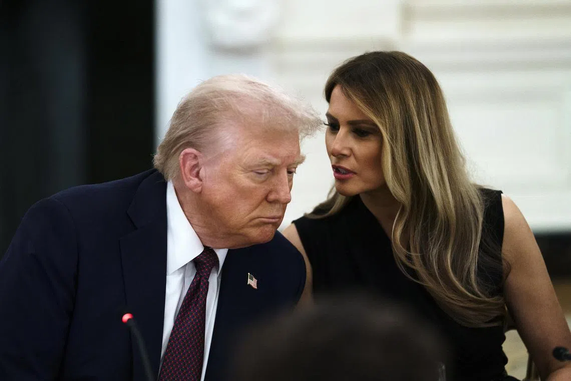 Mr Trump and wife Melania will pay a flying visit to Britain from Sept 16 to 18.