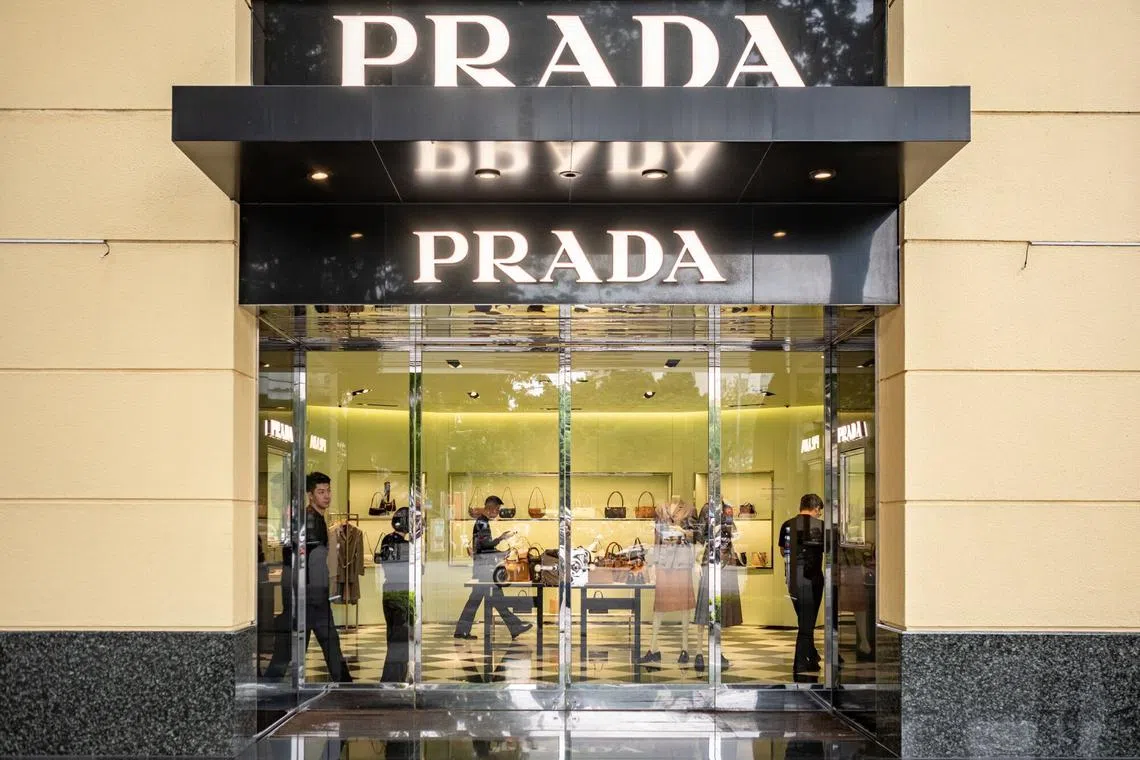 Prada’s adjusted operating profit rose 26 per cent to 1.06 billion euros last year.
