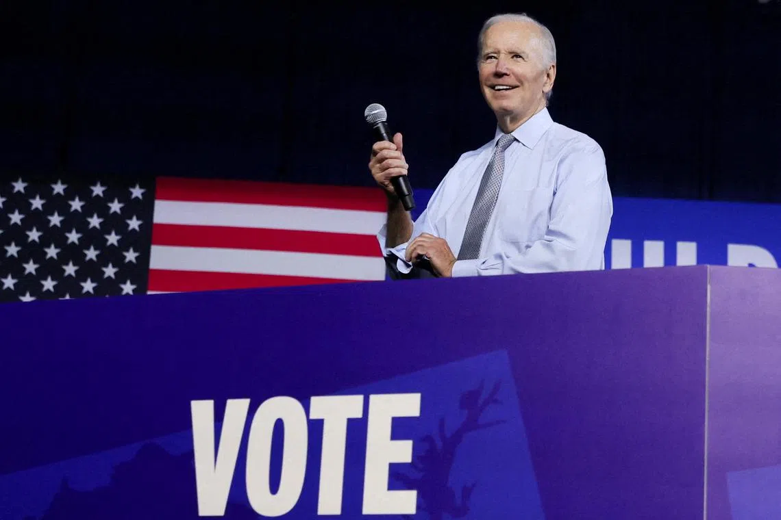 Two thirds of midterm voters would prefer that Biden not seek re-election in 2024.