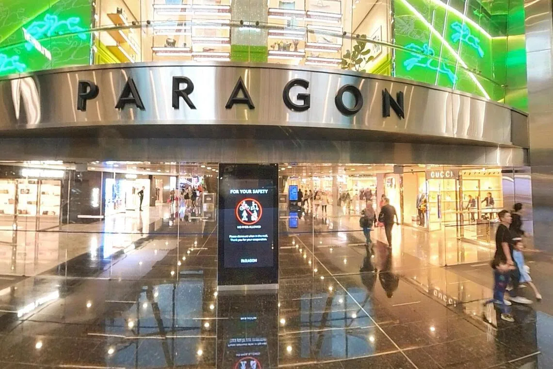 CapitaLand Trust buys Paragon mall for $3.9 billion, sells Asia Square Tower 2 for $2.5 billion
