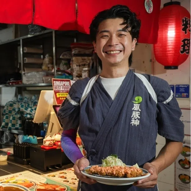 Mr August Wijaya now runs five outlets of his Maruhachi chain of tonkatsu stalls.