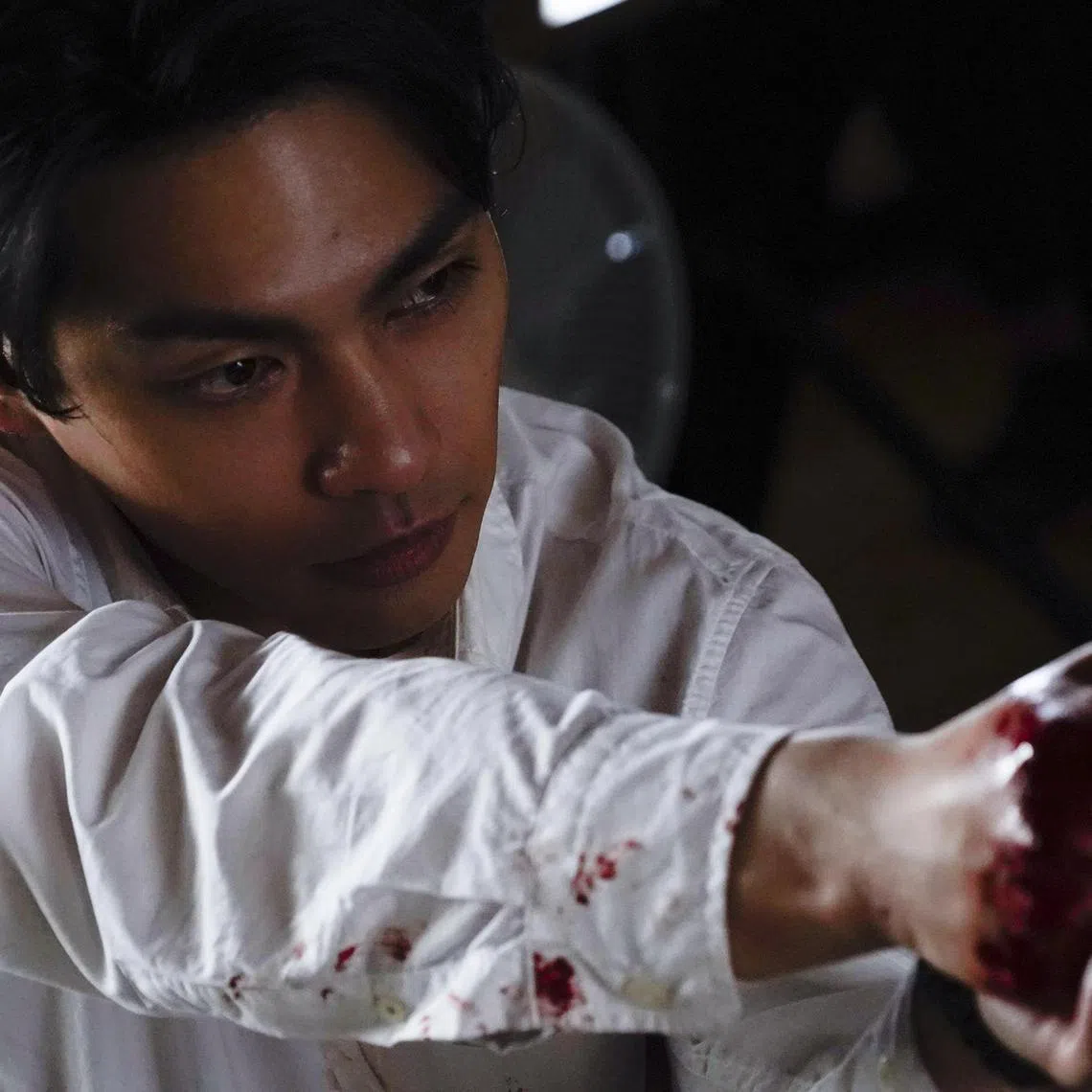 Yuya Yagira in a still from thje horror J-drama Gannibal. 
