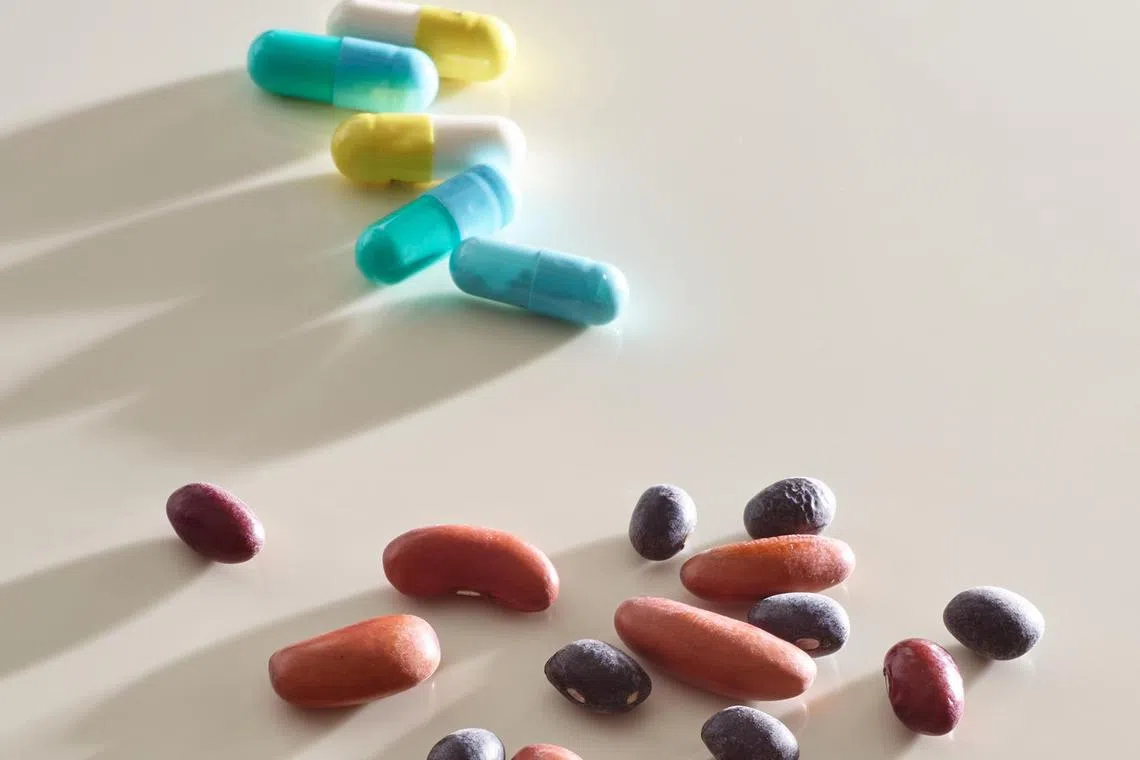 Some types of food are better at encouraging the “good” microbes to grow and discouraging the “bad”.