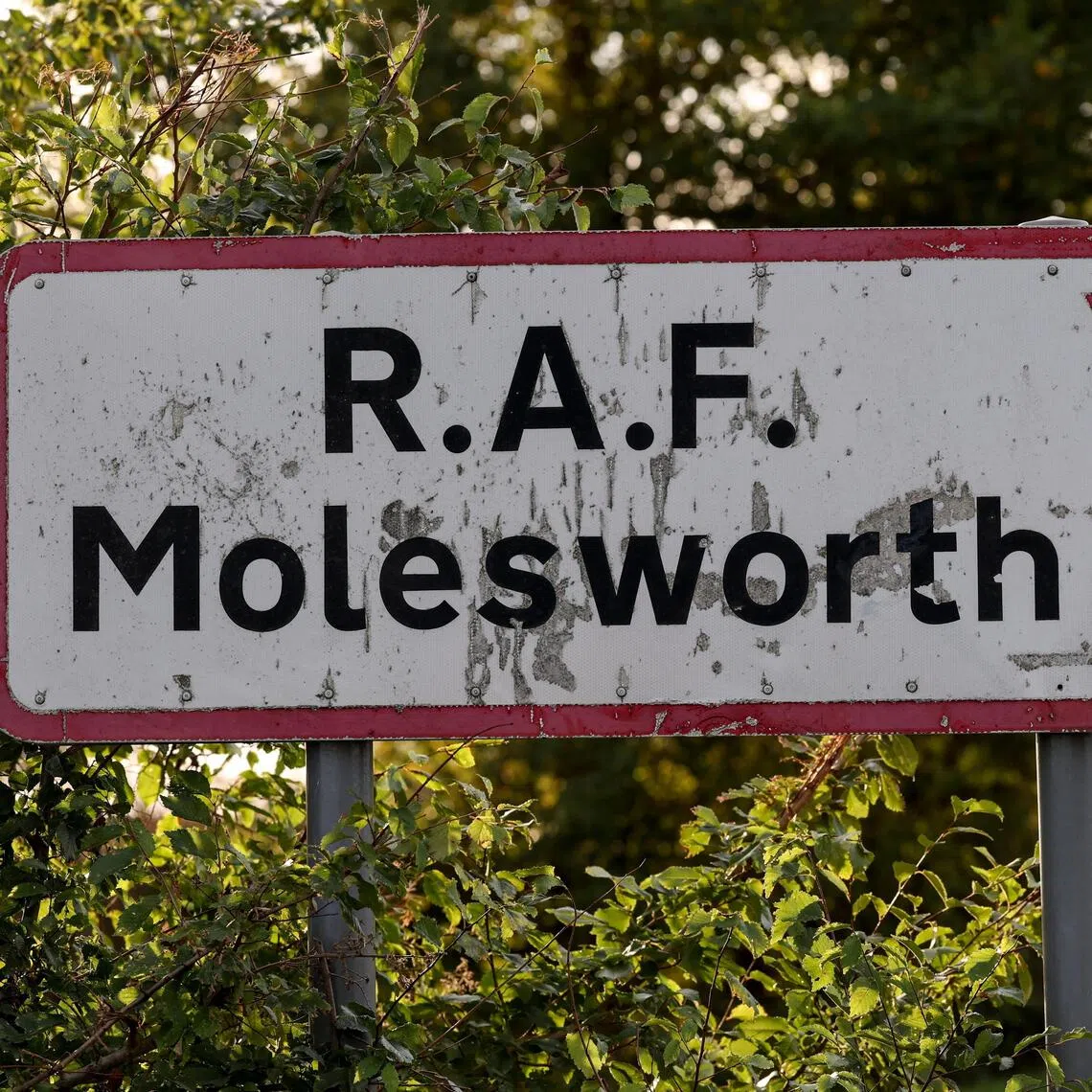 Latvian nationals residing in the UK were arrested at the Royal Air Force’s Molesworth base, after the perimeter fence was breached.