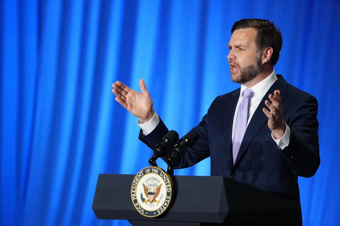 US Vice President JD Vance appears to have a natural appetite for conflict, the product of a generation that grew up with gladiatorial political instincts.