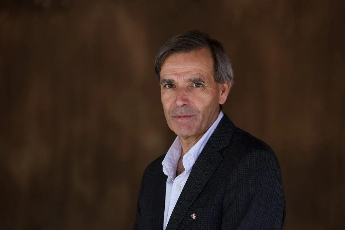 FILE PHOTO: Claudio Sougarret, The General Manager of El Teniente mine of Codelco, poses for a portrait during a presentation on biodiversity, in Rancagua, Chile, February 10, 2026. REUTERS/Pablo Sanhueza/File Photo