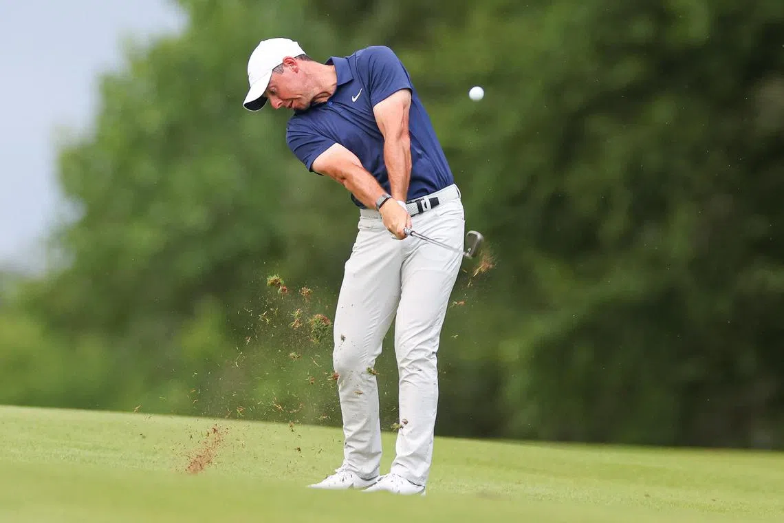 Rory McIlroy, who is tied third after the first round of the Scottish Open, says he would rather retire from the sport than play on the LIV Golf circuit.  