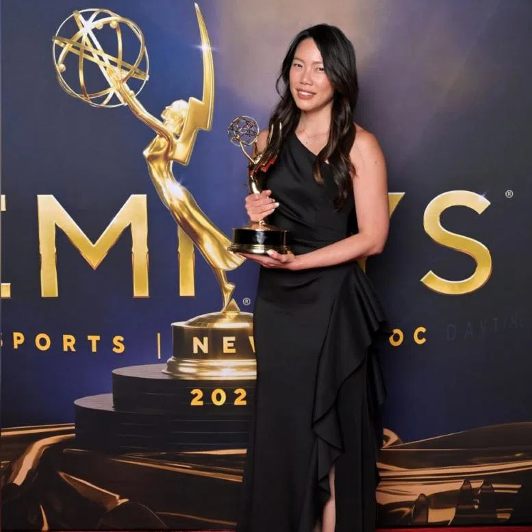 Singaporean art director Amanda Koh picked up an Emmy at the 47th Sports Emmy Awards for Outstanding Sports Graphic Design: Specialty for her work in documentary mini-series Believers: Boston Red Sox (2025).