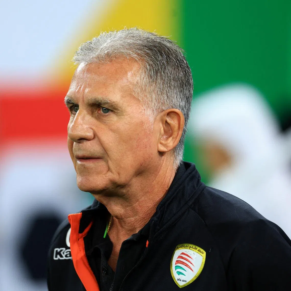 Soccer Football - FIFA Arab Cup - Qatar 2025 - Group B - Oman v Morocco - Education City Stadium, Al Rayyan, Qatar - December 5, 2025 Oman coach Carlos Queiroz before the match REUTERS/Thaier Al-Sudani