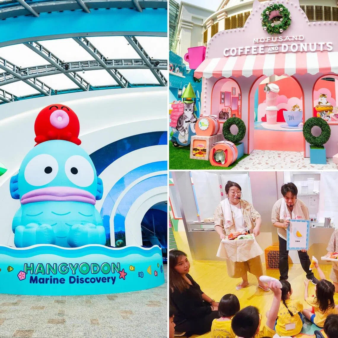 Take your kids to meet Mofusand cats and Sanrio’s Hangyodon, and join Enabling Lives Festival's programmes.