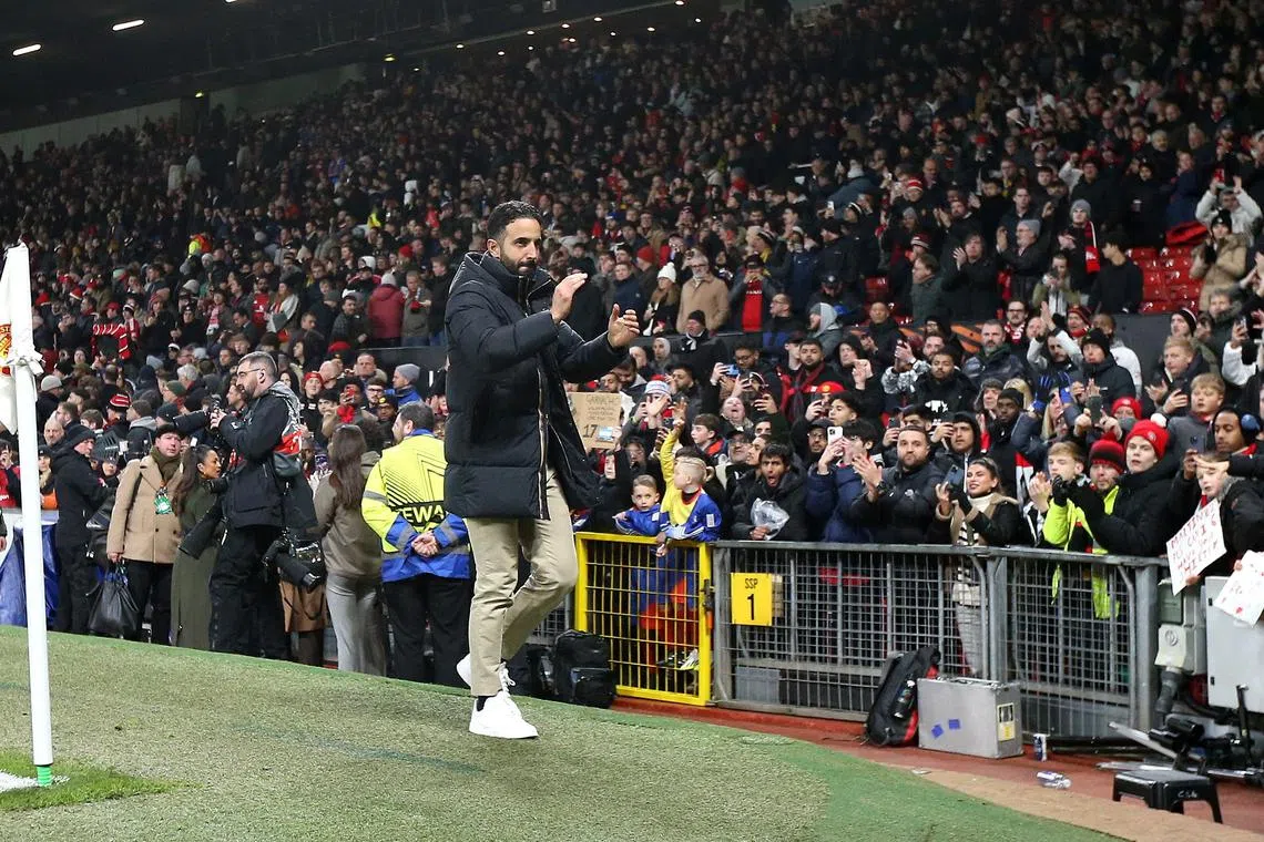 Ruben Amorim will make his Premier League home debut as Manchester United manager when his side host Everton on Dec 1.