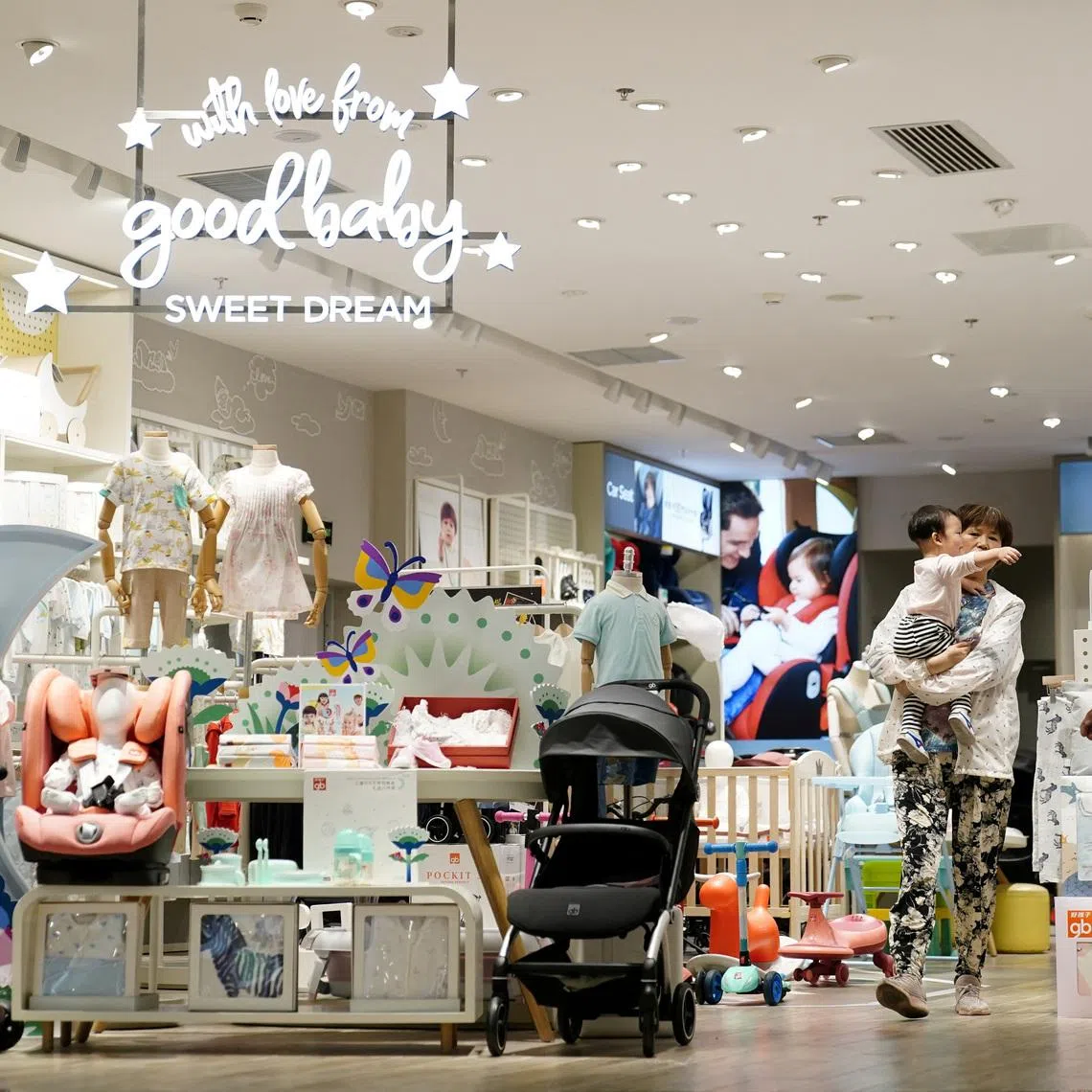 China's fertility rate fell to 1.3 in 2020, far below the 2.1 needed to keep the population stable, excluding migration.