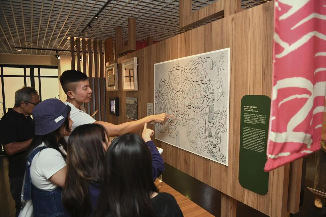 ST20230606_202373135610 lcdragon12//Azmi Athni

//Various media guests participate in the Lost in Time: The Case of the Missing Researcher escape game activity during the media preview held at Sun Yet Sen Nanyang Memorial Hall on June 6, 2023.

//National Heritage Board presents "Lost in Time: The Case of the Missing Researcher", an escape game activity launched in conjunction with the ongoing special exhibition at  Sun Yat Sen Nanyang Memorial Hall for the upcoming Wan Qing Dragon Boat Festival 2023.

(ST PHOTO: AZMI ATHNI)



